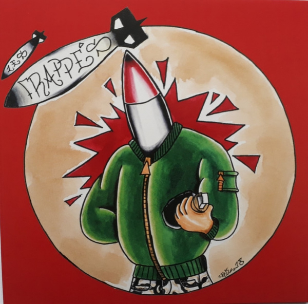 Drip Feed / Les Frappés ‎– Hoaxed / Hé Merde! EP