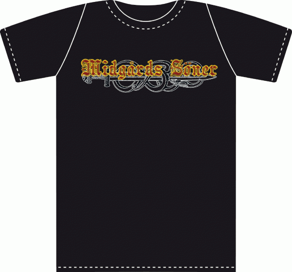 MIDGARDS SÖNER - Svärt T-Shirt, schwarz