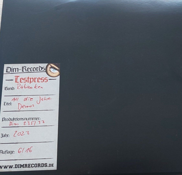 RABAUKEN - ALL DIE JAHRE DEMOS 33 upm LP 16 Ex.