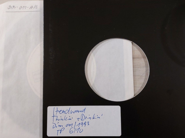 HEADWOUND - THINKIN' & DRINKIN' EP Dim 1993 Testpressung 10 Ex.