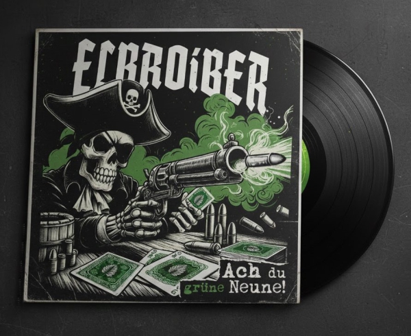 Elbroiber-Ach du grüne Neune! LP schwarz 100 Ex.