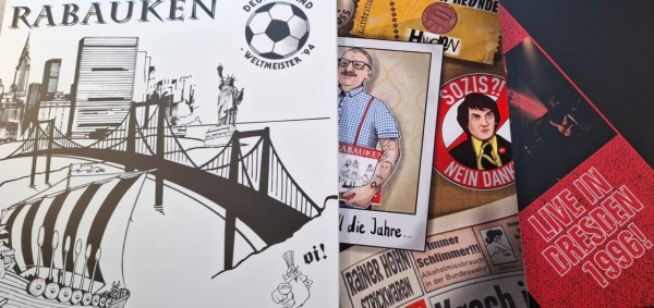 RABAUKEN – Deutschland Weltmeister 12' & LIVE IN DRESDEN 1996 & Proberaum 1995 Gatefold Pic 3er 12'-Pack