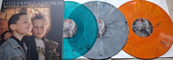 STEELCAPPED STRENGTH - NATURAL BORN OUTLAWS Vinyljunkie 3 x LP Pack