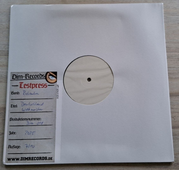 Rabauken – Deutschland - Weltmeister '94 12' EP Testpressung 10 Ex.
