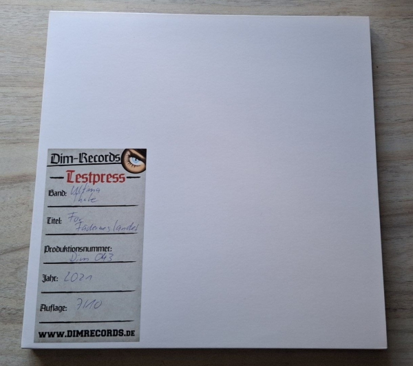 ULTIMA THULE - FOR FÄDERNESLANDET LP Testpressung 10 Ex.