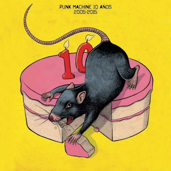 PUNK MACHINE 10 ANOS 2005-2015 LP 200 Ex.
