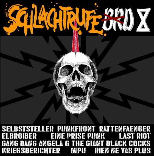 Schlachtrufe [BR]D -X - Sampler - Doppel-LP schwarz 277 Ex.