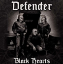 Defender – Black Hearts LP schwarz 130 Ex.